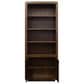 Legends Home Eclipse 78" Bookcase in Bourbon and Walnut, , large