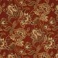 J. Queen New York Montecito 72" x 17" Window Straight Valance in Red, Spice and Gold, , large