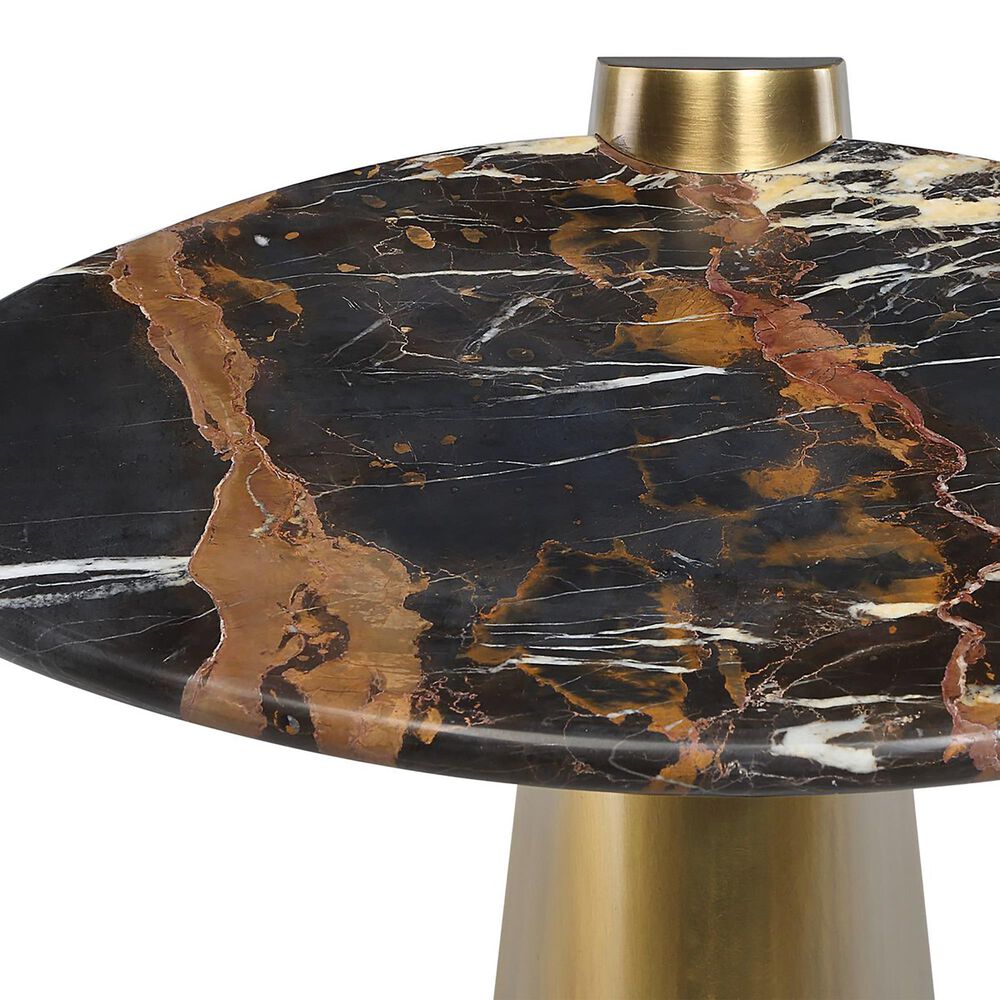 Uttermost Strum Accent Table in Antique Brass, , large