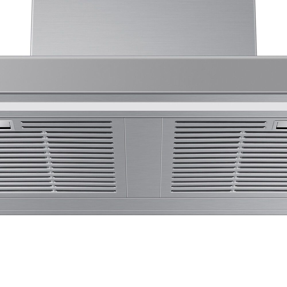 Samsung Bespoke 36&quot; Bespoke Smart Wall Mount Hood in Clean Grey and Stainless Steel, , large