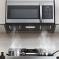 Samsung 1.6 Cu. Ft. Over-the-Range Microwave with Auto Cook in Stainless Steel, , large