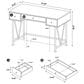 Pacific Landing Analiese Writing Desk in Mango, , large