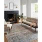 Chris Loves Julia x Loloi Jules 3"6" x 5"6" Denim and Spice Area Rug, , large