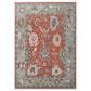 Feizy Karina 9"6" x 13"6" Red, Gray and Ivory Area Rug, , large