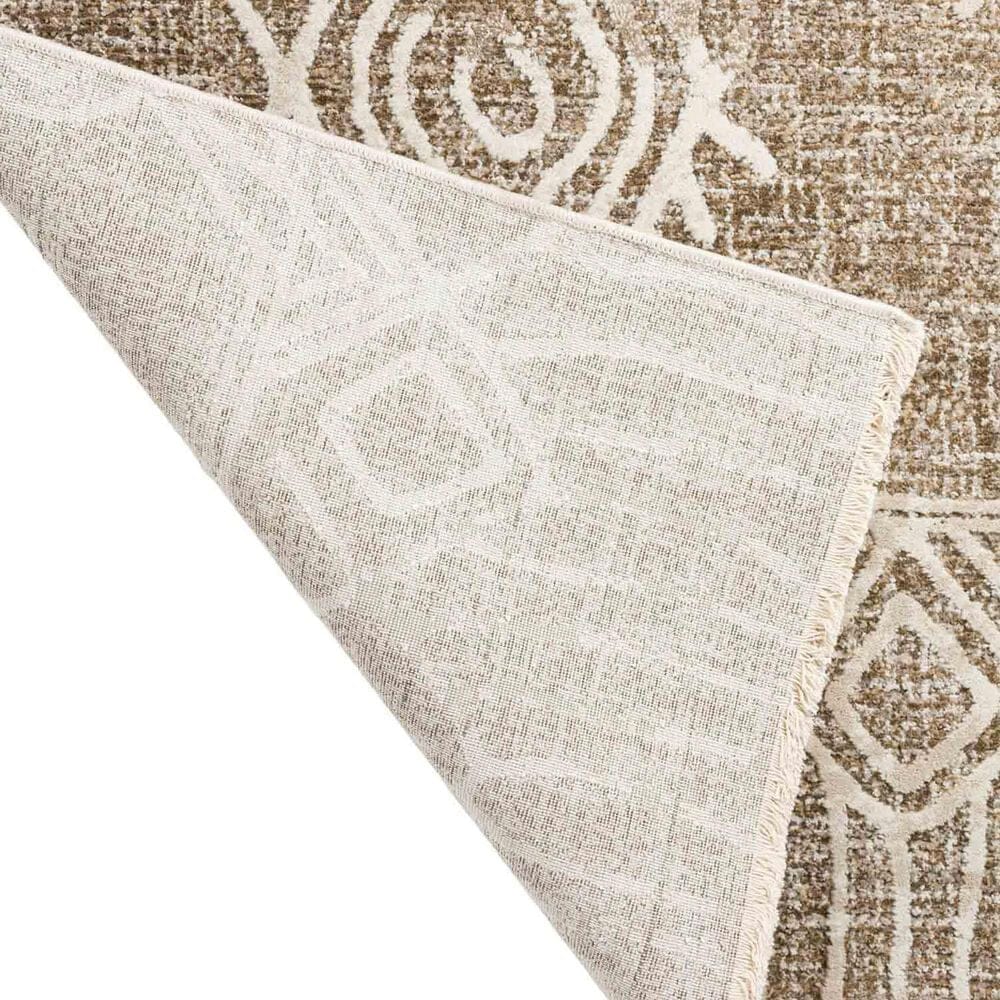 Dalyn Rug Company Izmir IZ1 5&#39;3&quot; x 7&#39;8&quot; Mocha Area Rug, , large