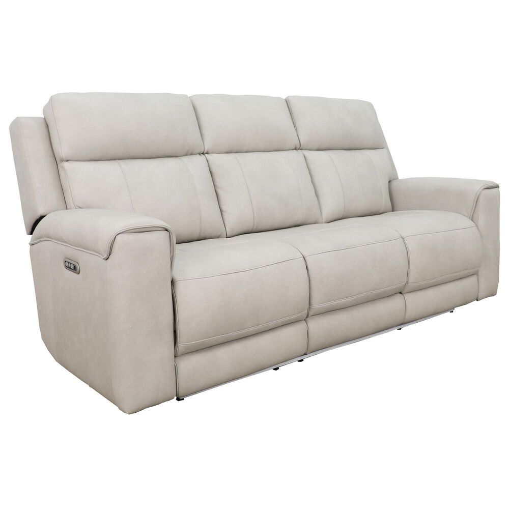Somerset Home Harbour Power Reclining Sofa in Caruso Light Grey, , large
