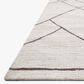 Magnolia Home Logan 5" x 7"6" Ivory and Charcoal Area Rug, , large