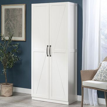Sauder Select 16" 2-Door Storage Cabinet in White, , large