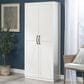 Sauder Select 16" 2-Door Storage Cabinet in White, , large