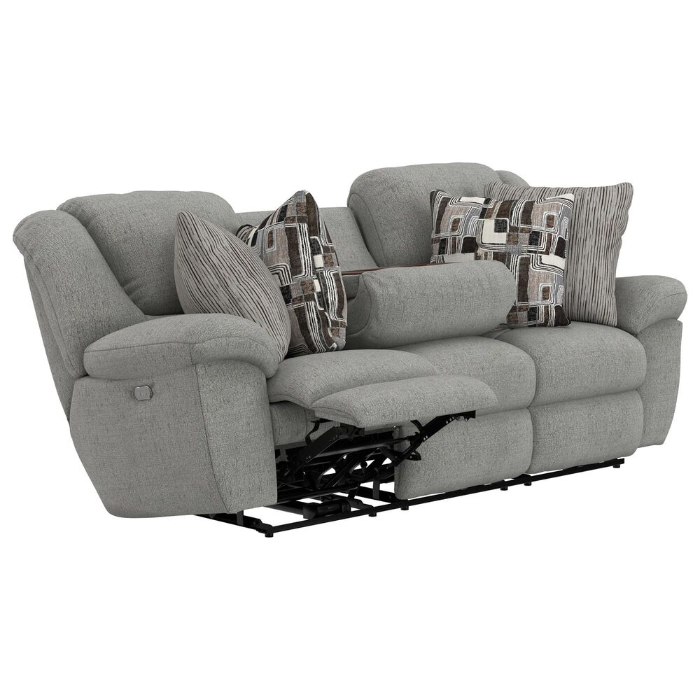 Catnapper Trifecta Power Reclining Sofa with Drop Down Table in Nature, , large