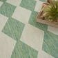 Nourison Positano Geometric Blue and Green 8" x 10" Indoor/Outdoor Area Rug, , large