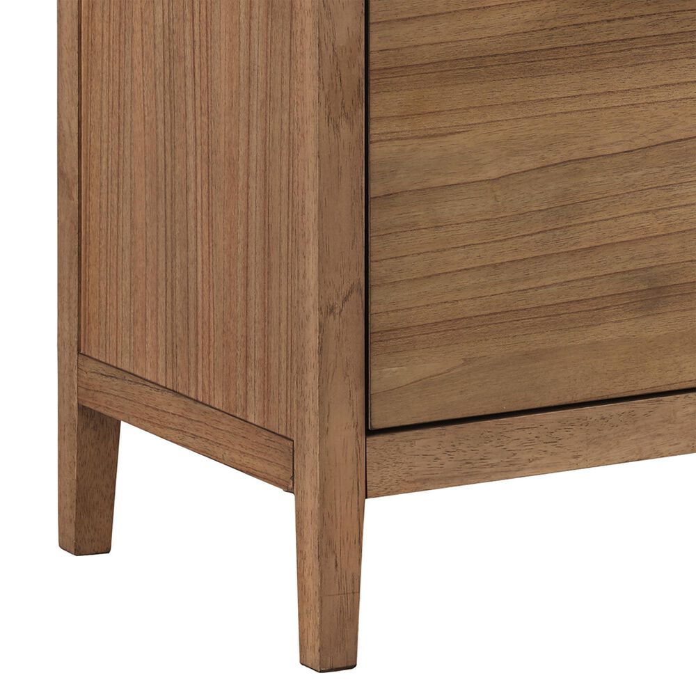 Riva Ridge Cyrus 2 Drawer Nightstand in Almond Bisque with AC Outlets, , large
