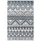 Momeni Mallorca 2" x 3" Charcoal Area Rug, , large