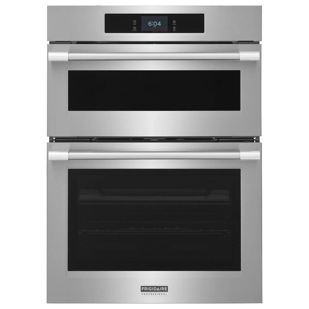 Frigidaire Professional 30" Microwave Combination Wall Oven with Stone-baked Pizza Mode in Stainless Steel, , large