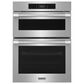 Frigidaire Professional 30" Microwave Combination Wall Oven with Stone-baked Pizza Mode in Stainless Steel, , large
