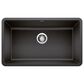 Blanco Precis 30" Single Bowl Kitchen Sink in Anthracite, , large