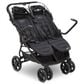 Delta Jeep Destination Side-By-Side Double Ultralight Stroller in Midnight, , large