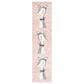 Safavieh Carousel CRK191P 2"3" x 6" Pink and Ivory Kids Runner, , large