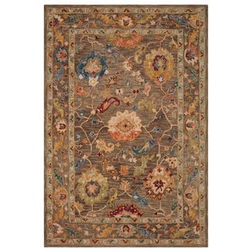 Loloi Padma PMA-01 3"6" x 5"6" Charcoal Area Rug, , large