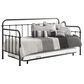 Pacific Landing Twin Daybed with Trundle in Dark Bronze, , large
