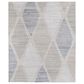Feizy Elias 10" x 14" Ivory and Blue Area Rug, , large