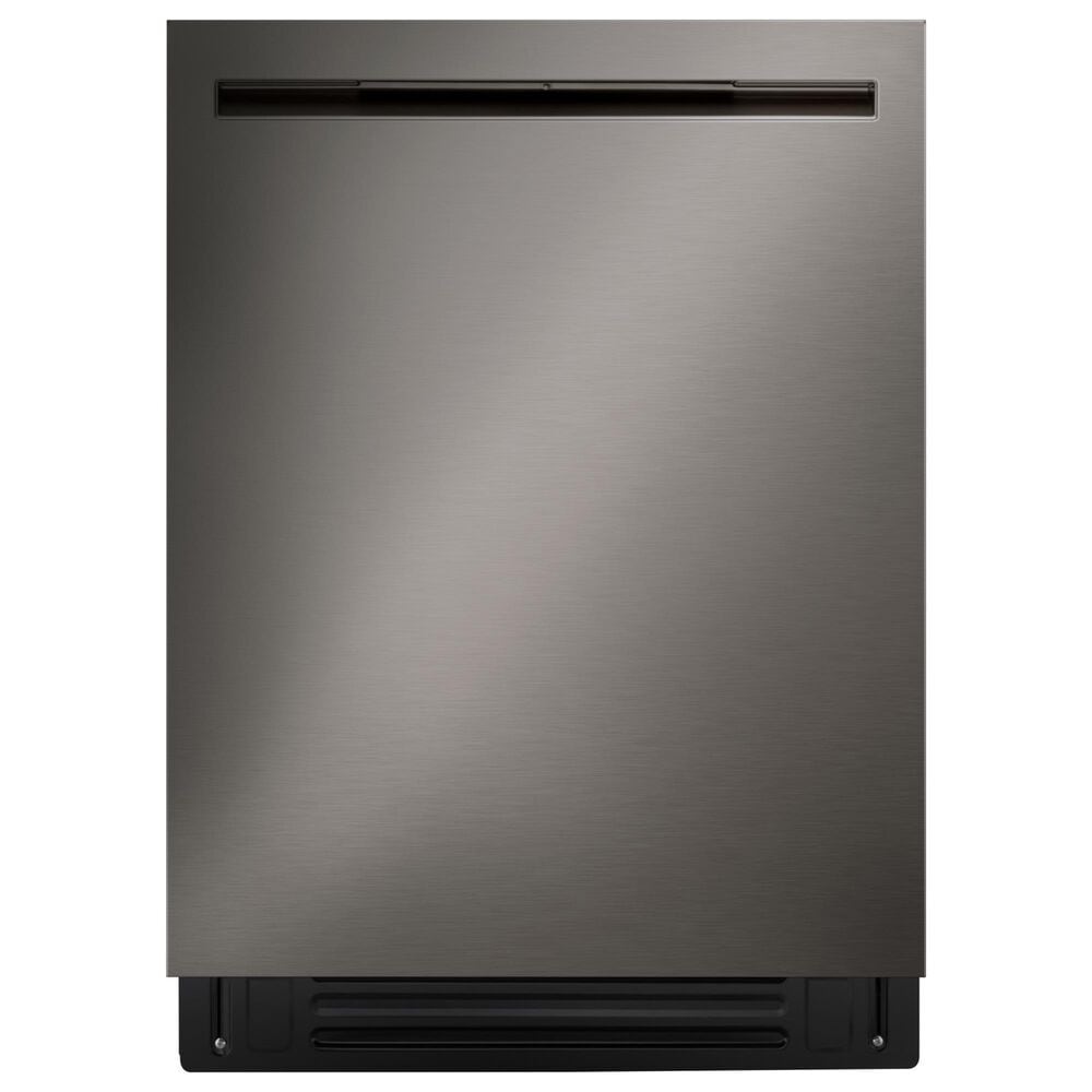 LG 24" Built-In Pocket Handle Dishwasher with SteamAssist in Black Stainless Steel, , large