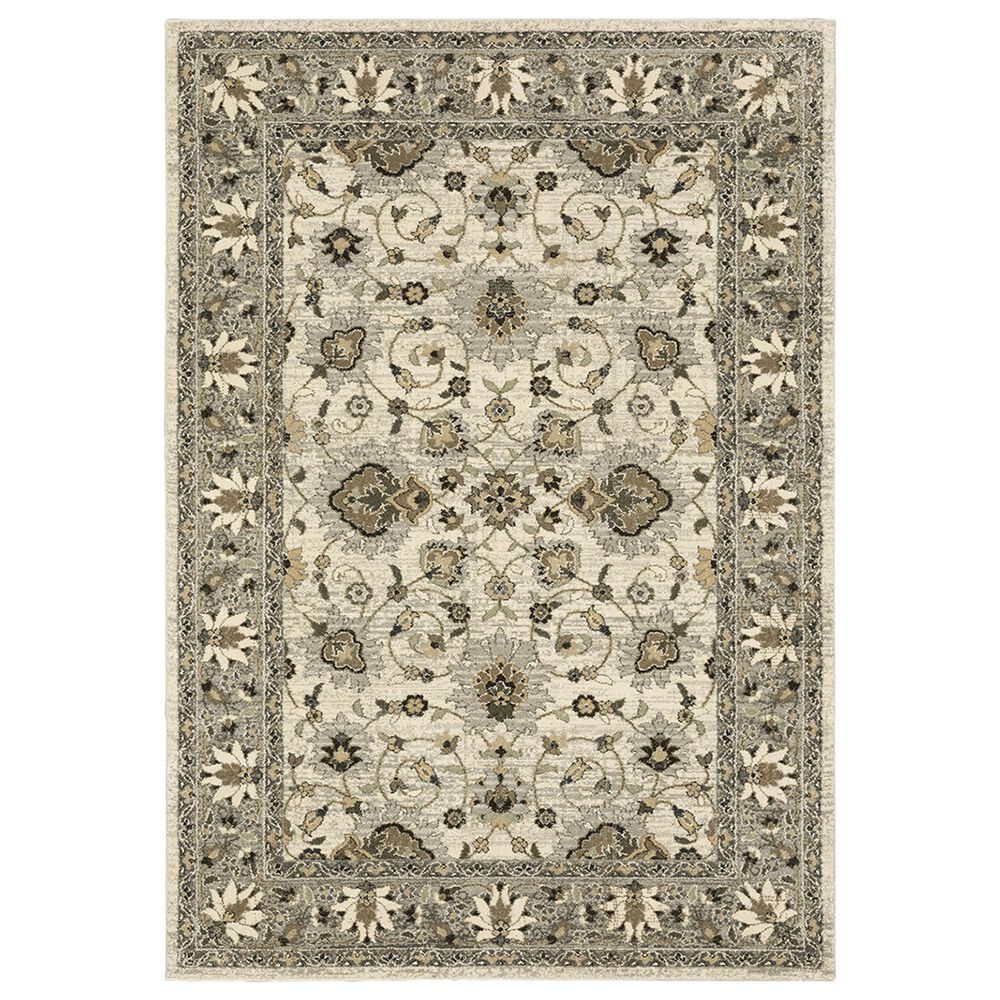 Oriental Weavers Florence Danville 5508I 7"10" x 10"10" Beige Area Rug, , large