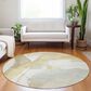 Dalyn Rug Company Ravenna RN7 8" Round Beige Area Rug, , large