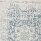 Safavieh Madison MAD603J 4" x 6" Teal and Ivory Area Rug, , large