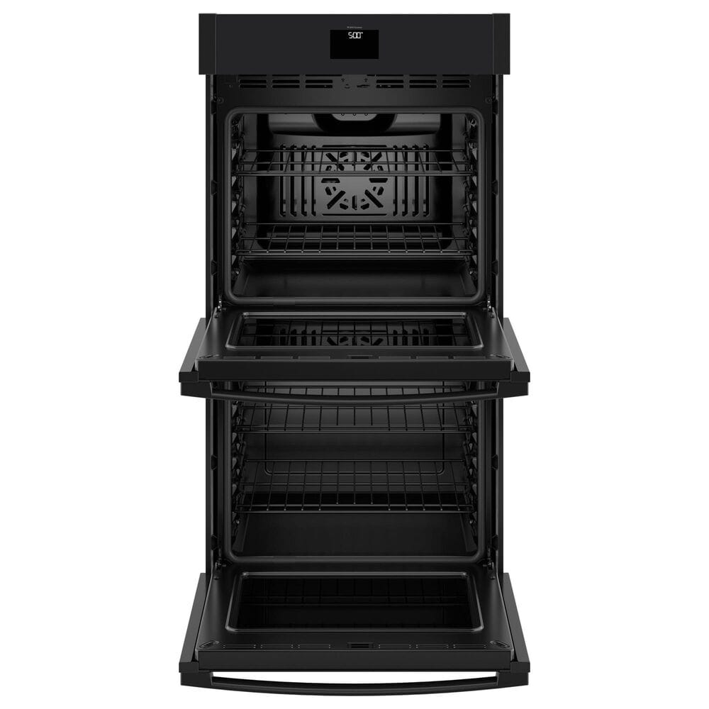 GE Appliances 27&quot; Double Electric Wall Oven with No Preheat Air Fry in Black, , large