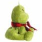 Aurora Palm Pals 5" Grinch with Scarf Plush in Green and Red, , large