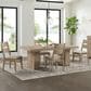 Hawthorne Furniture Nash Double Pedestal Dining Table 82"-106" in White Sand, , large