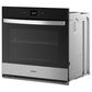 Whirlpool 2-Piece Kitchen Package with 5 Cu. Ft. Single Wall Oven and 30" Gas Cooktop in Stainless Steel, , large