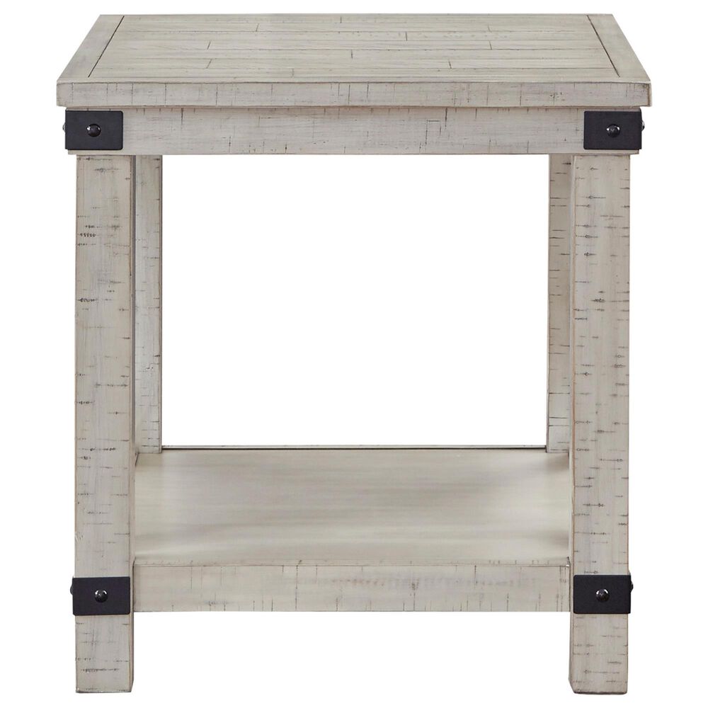 Ashley Carynhurst Rectangular End Table in Whitewash, , large