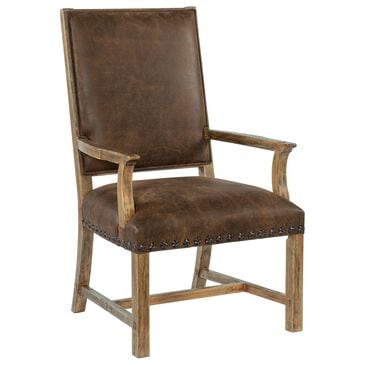 Hooker Furniture Big Sky Arm Chair in Vintage Natural and Charcoal, , large