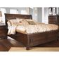 Millennium Porter Cal King Storage Sleigh Bed in Rustic Brown, , large