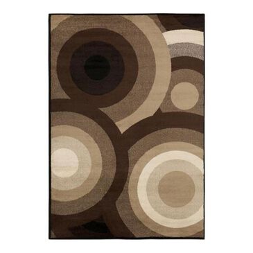 Surya Paramount PAR-1051 5"3" x 7"6" Brown/Camel/Khaki Area Rug, , large