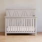 DaVinci Emory Farmhouse 4-in-1 Convertible Crib in White Driftwood, , large