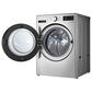 LG 5 Cu. Ft. Smart Front Load Washer and 7.4 Cu. Ft. Electric Dryer Laundry Pair in Graphite Steel, , large