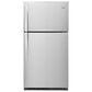 Whirlpool 21 Cu. Ft. 33" Wide Top-Freezer Refrigerator with LED Interior Lighting, , large