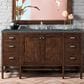 James Martin Vanities Addison 60" Single Bathroom Vanity in Mid-Century Acacia with 3 cm Parisien Bleu Quartz Top and Rectangular Sink, , large