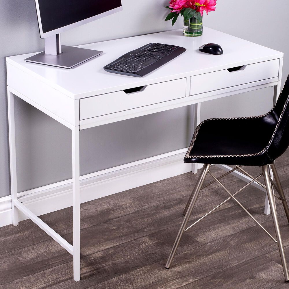 Butler Belka Desk in White, , large