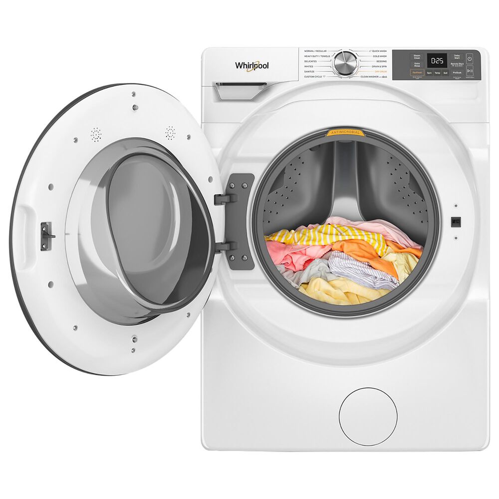 Whirlpool 4.5 cu. ft. Smart Front Load Washer with FreshFlow Vent System in White, , large
