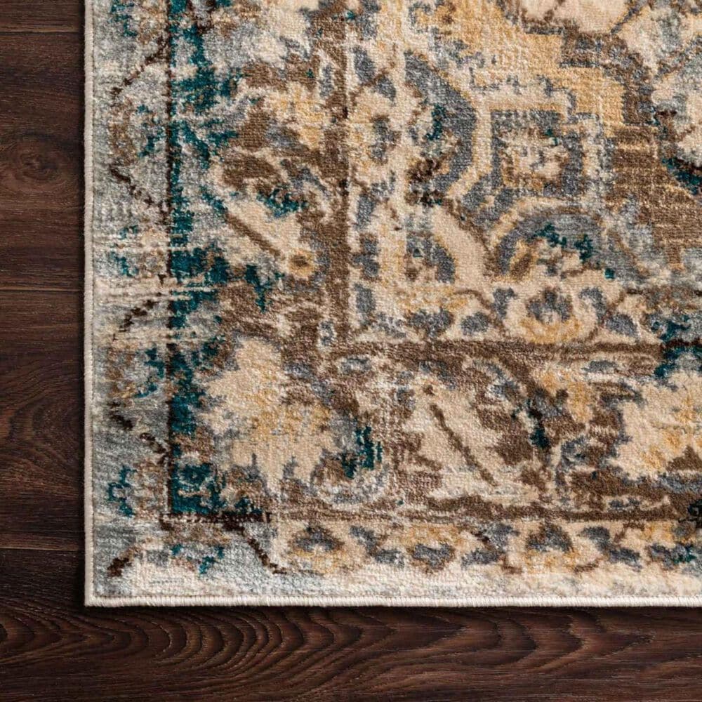 Loloi II Isadora ISA-02 2&#39;7&quot; x 8&#39; Oatmeal and Bark Runner, , large