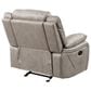 Steve Silver Tyson Manual Glider Recliner in Grey, , large