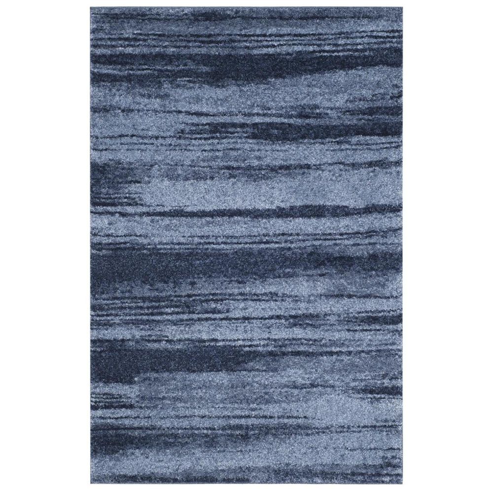 Safavieh Retro RET2693-6065 4" x 6" Light Blue and Blue Area Rug, , large