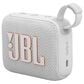 JBL Go 4 Portable Waterproof Bluetooth Speaker in White, , large
