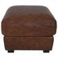 Softline Carusso Leather Ottoman in Whiskey, , large