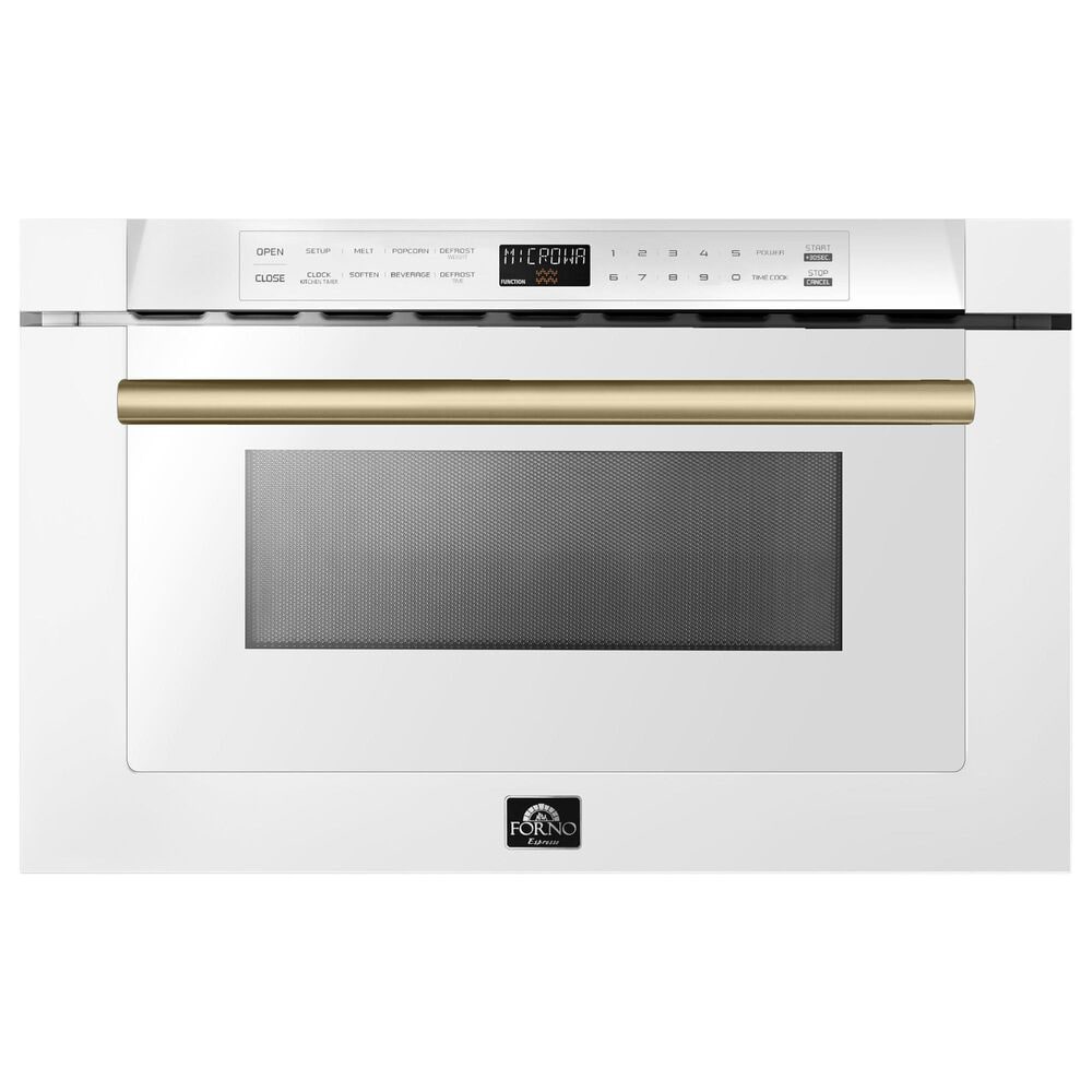 Forno Capoliveri 24" Drawer Microwave in White, , large