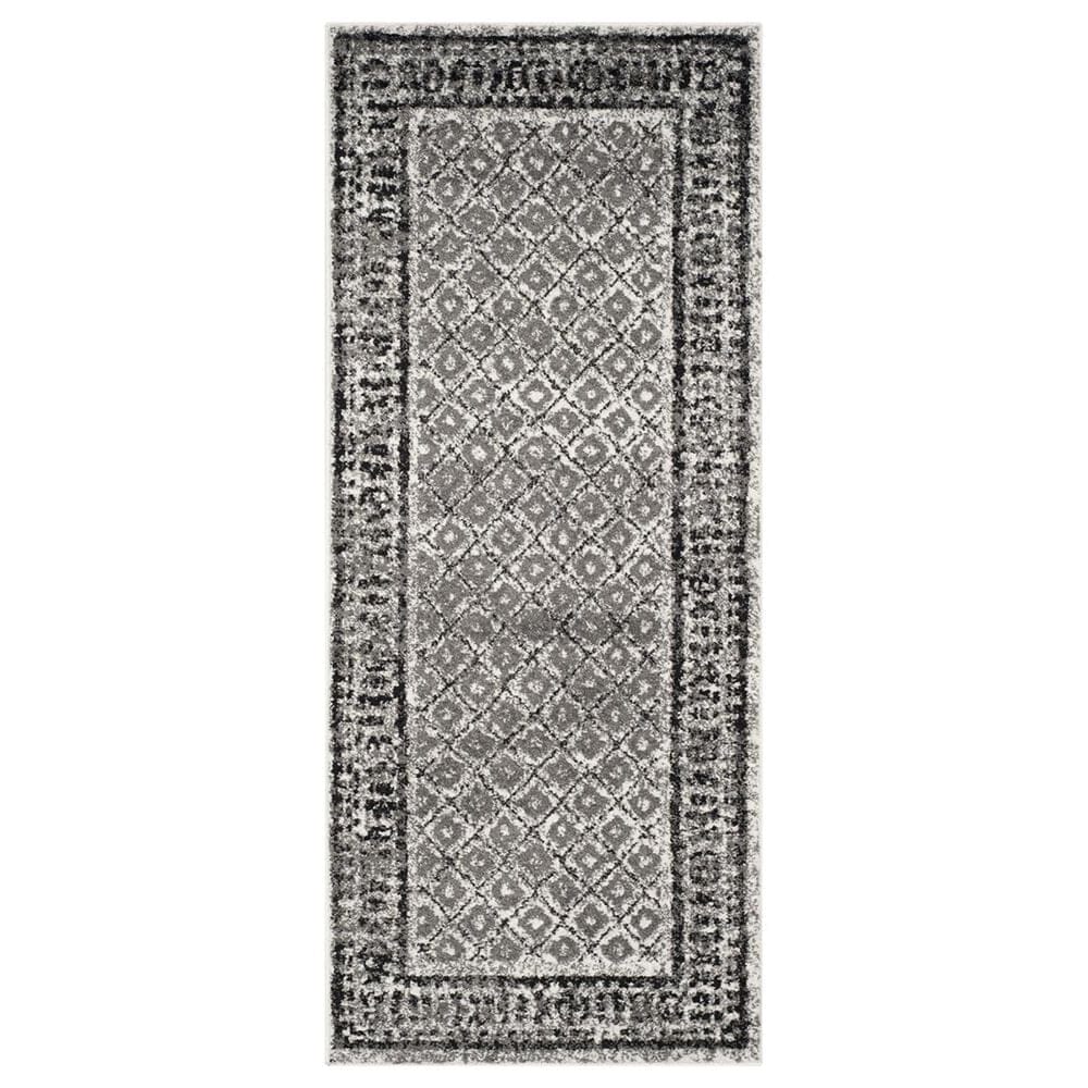 Safavieh Adirondack ADR110B-28 2"6" x 8" Ivory/Silver Runner, , large